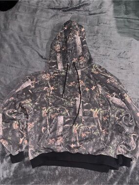 RANSOM camo real tree hoodie new without tags